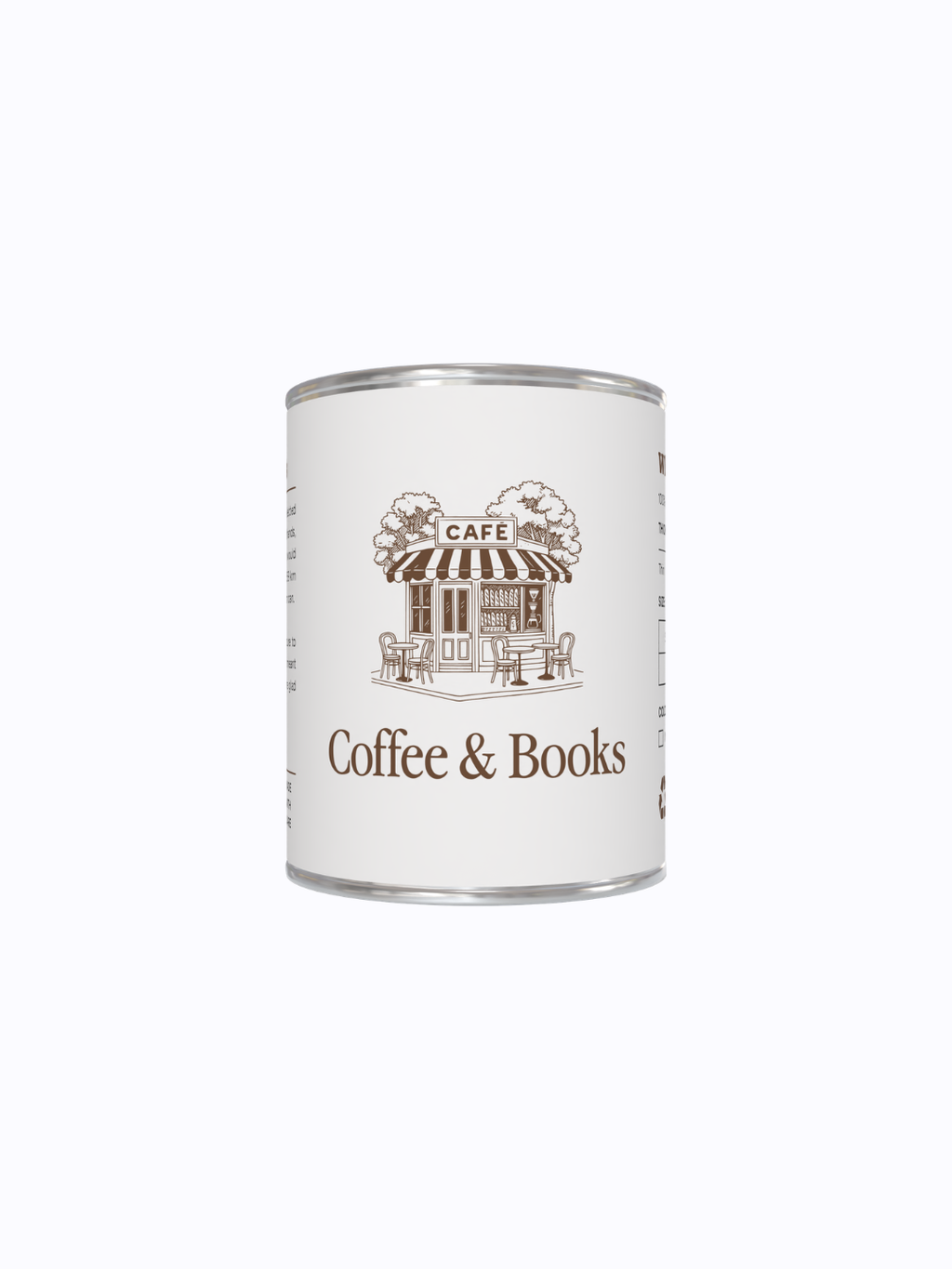 Coffee & Books Oversized Tee