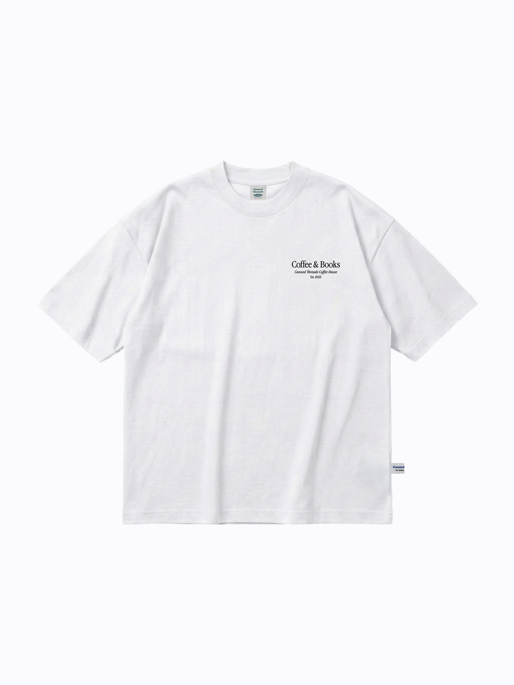 Coffee & Books Oversized Tee