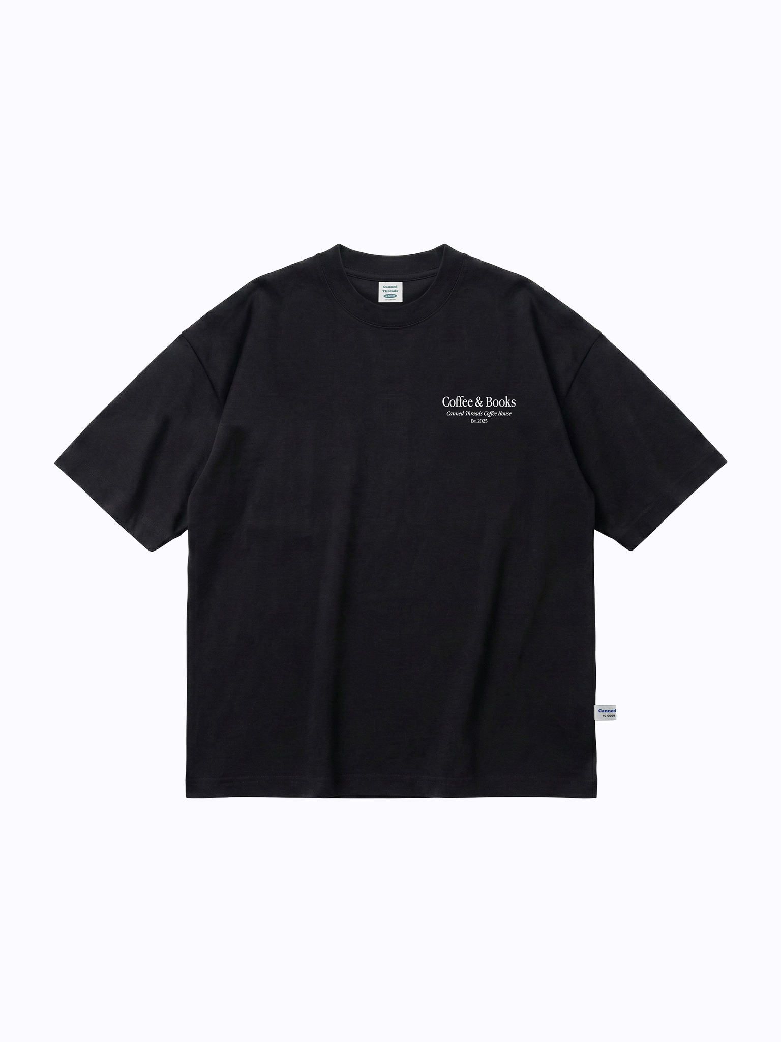 Coffee & Books Oversized Tee