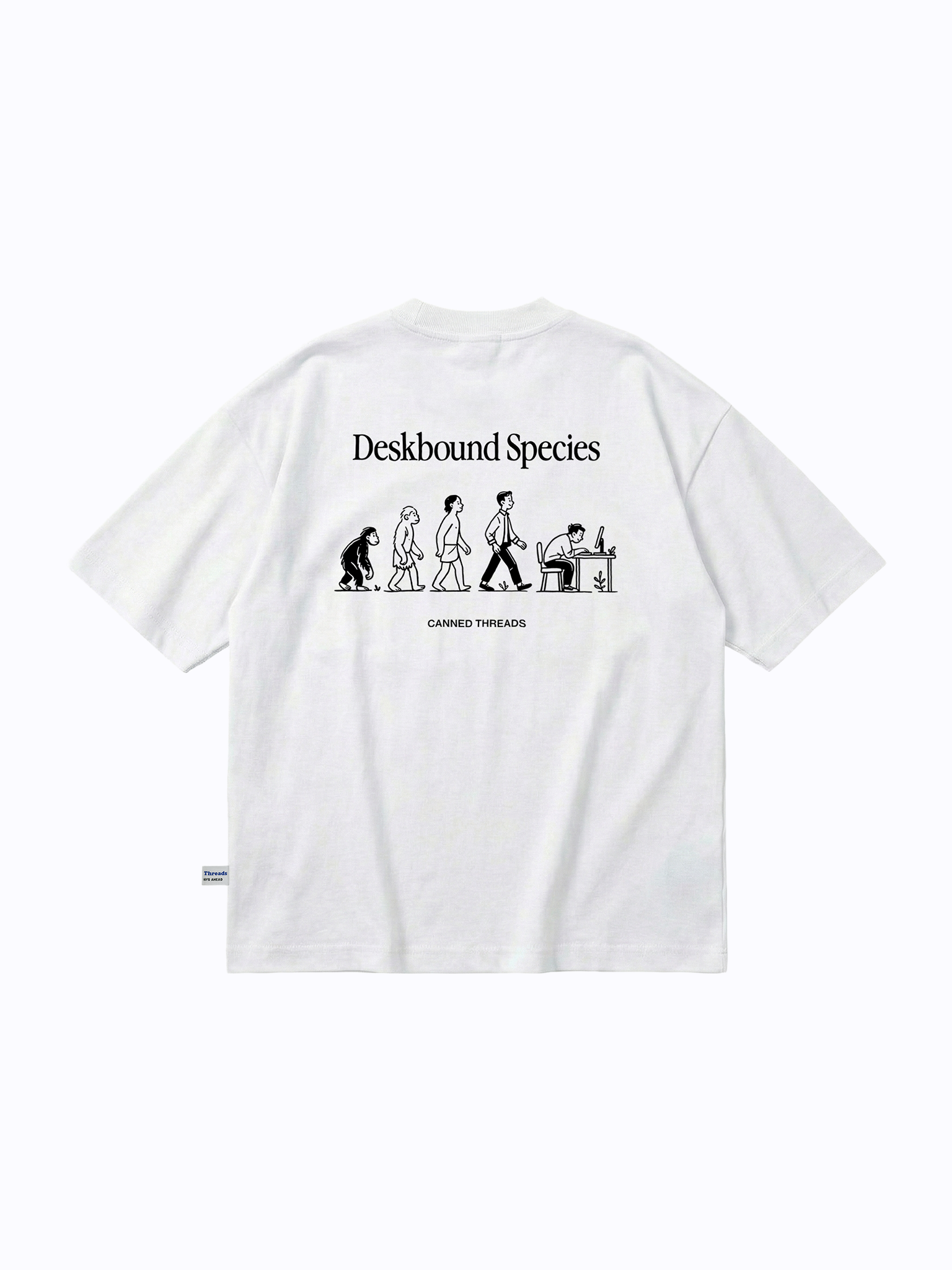 Deskbound Species Oversized Tee