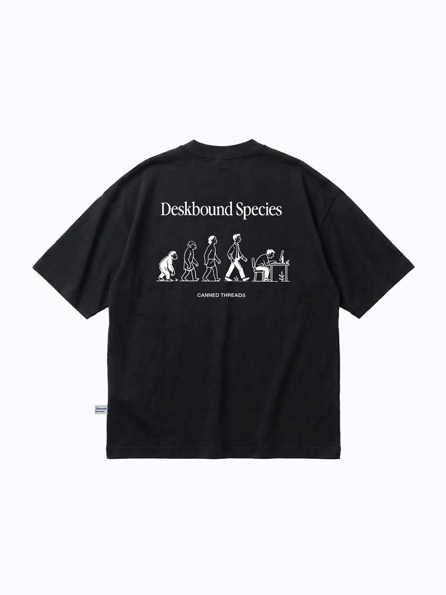 Deskbound Species Oversized Tee