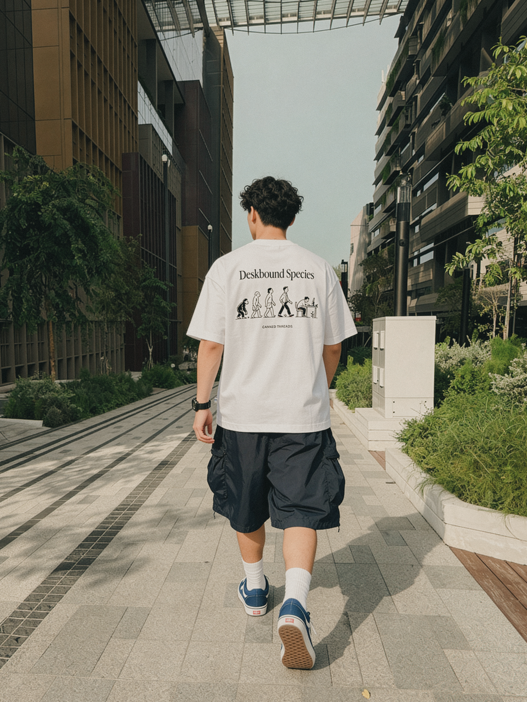 Deskbound Species Oversized Tee