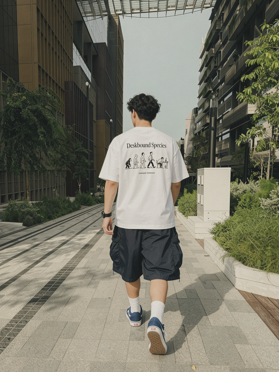 Deskbound Species Oversized Tee