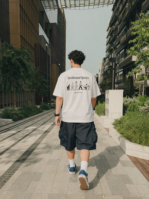 Deskbound Species Oversized Tee