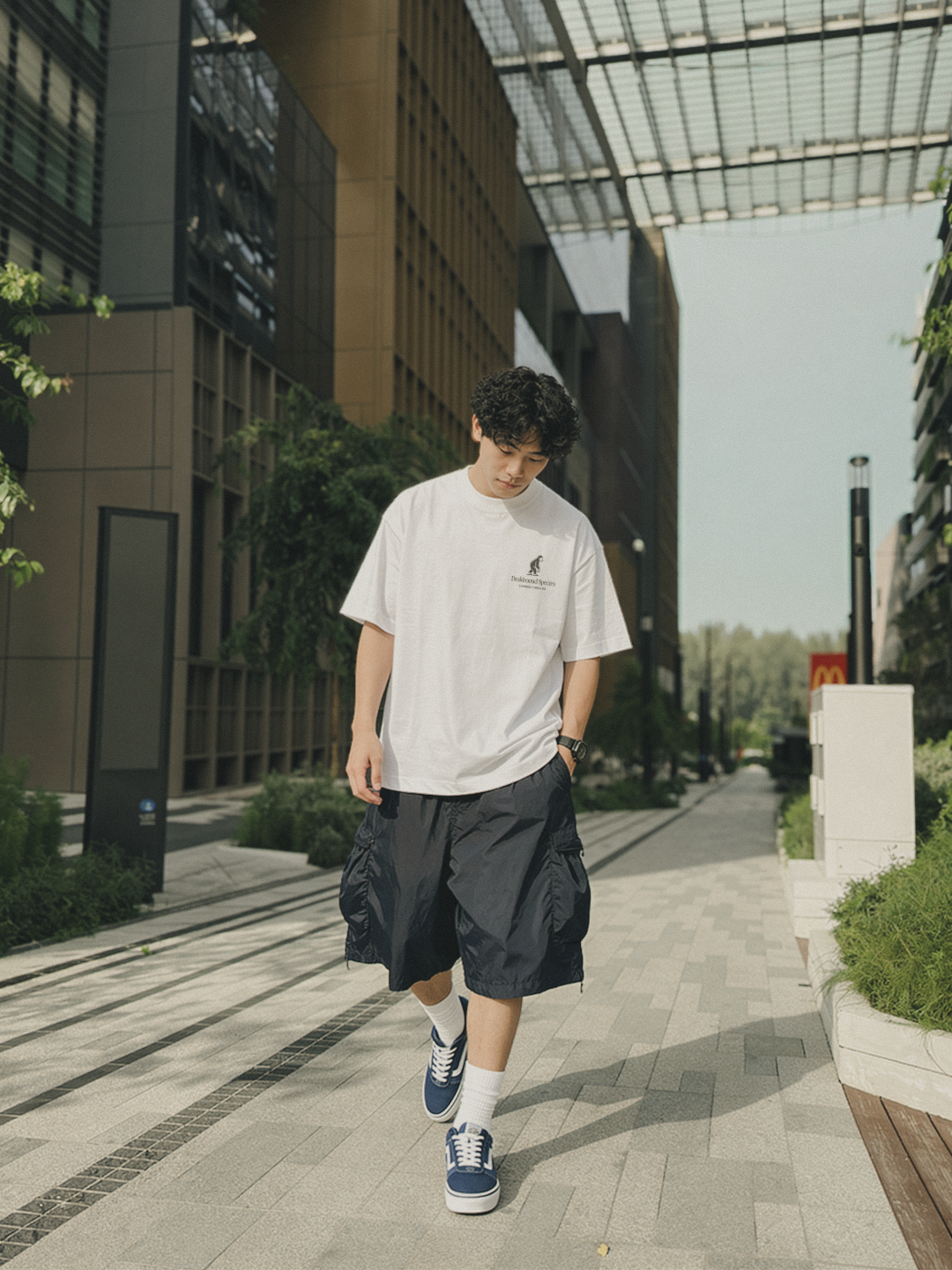 Deskbound Species Oversized Tee