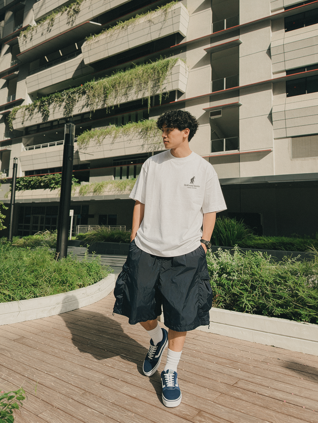 Deskbound Species Oversized Tee