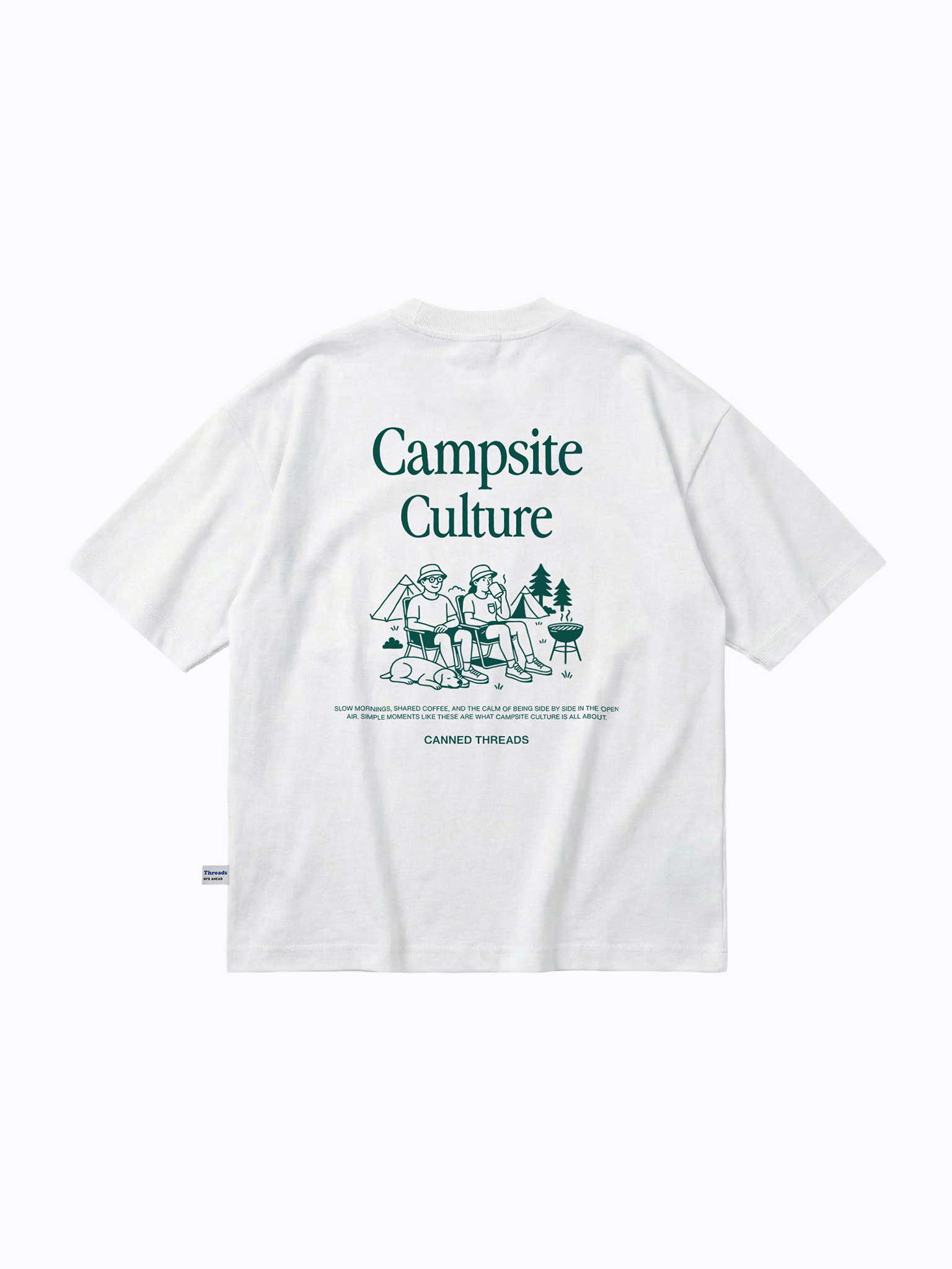 Campsite Culture Oversized Tee