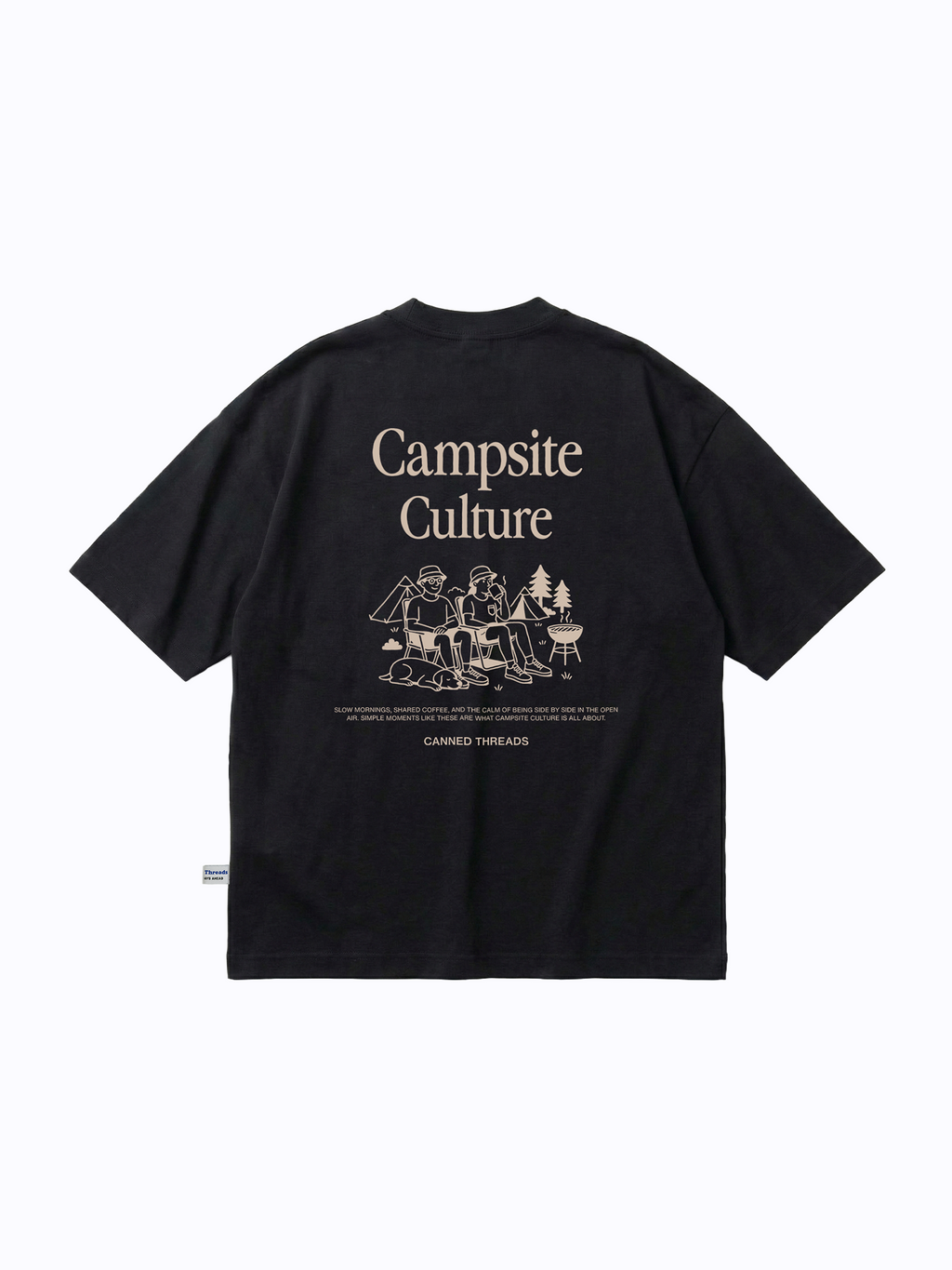 Campsite Culture Oversized Tee