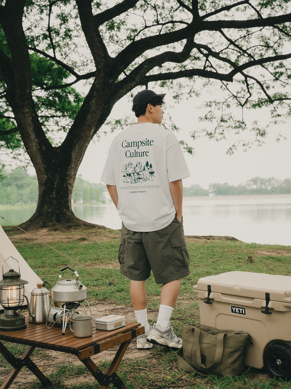 Campsite Culture Oversized Tee
