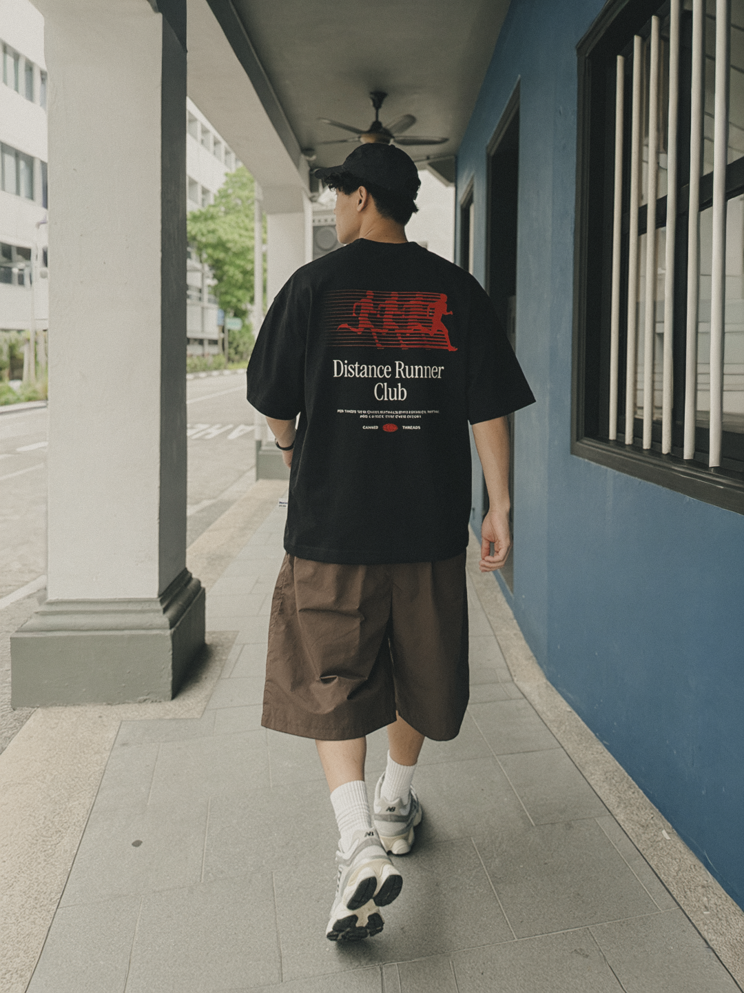 Distance Runner Club Oversized Tee